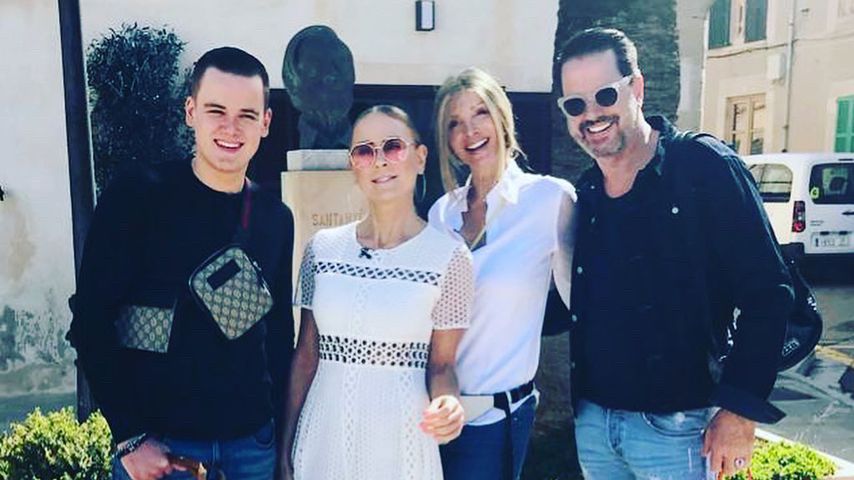 Jenny und Paul Elvers mit Britt und Alex Jolig, Mai 2019